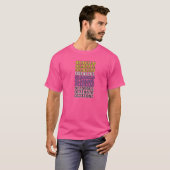 T-shirt Non Binaire Dans Le Code Binaire Indicateur Identi (Devant entier)