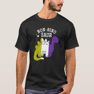 T-shirt Non binosaure non binaire