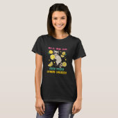 T-shirt Non Ce N'Était Pas Facile Citron Paisible Squeezy (Devant entier)