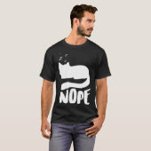 T-shirt Non Chat paresseux (Devant entier)