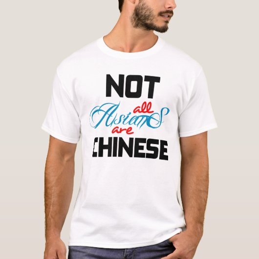 T-shirt Non chinois (Devant)