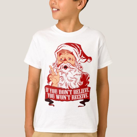 T-shirt Non Croyant Non Réception (Devant)