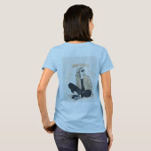 T-shirt Non dérangé Chic Tee (Dos entier)
