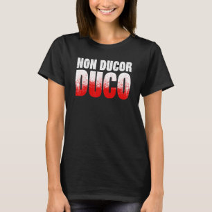 T-shirt Non Ducor Duco Phrase Latin Signification Je Ne Su