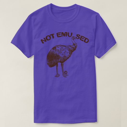 T-SHIRT NON EMUSÉ (Design devant)