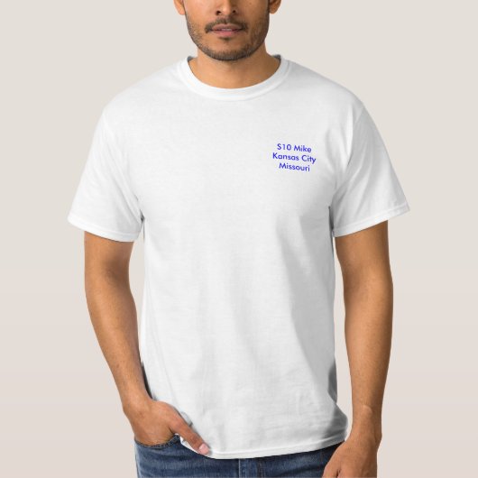 T-shirt non équipage S10 Mike (Devant)