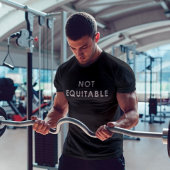 T-shirt Non équitable