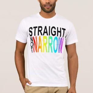 T-shirt non étroit droit