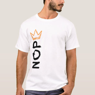T-shirt Non il n'y a pas de rois Amérique Démocratie Anti-