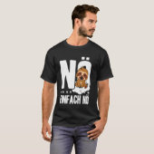 T-shirt Non Juste Non Déclaration de Paresse (Devant entier)