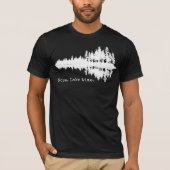 T-shirt Non. Le temps du lac. (Devant)