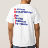 T-shirt Non Madame (Devant et Derrière) (Dos)