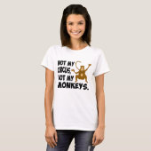 T-shirt Non mon cirque (Devant entier)