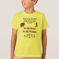 Non mon cirque, non mes singes