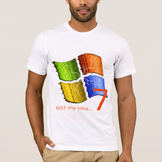 T-shirt NON mon idée
