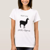 T-shirt Non mon Prob-lama (Devant)