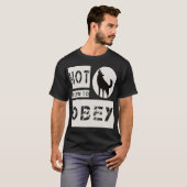 T-shirt Non Né À Obey (Devant entier)