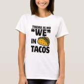 T-shirt Non "nous" en tacos (Devant)