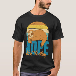 T-shirt Non Pas Aujourd'Hui Mignonne Parfum Dormir