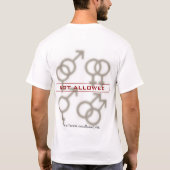 T-shirt non permis (Dos)