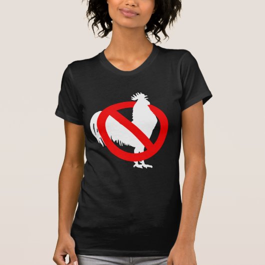 T-shirt Non (Poulet) (Devant)