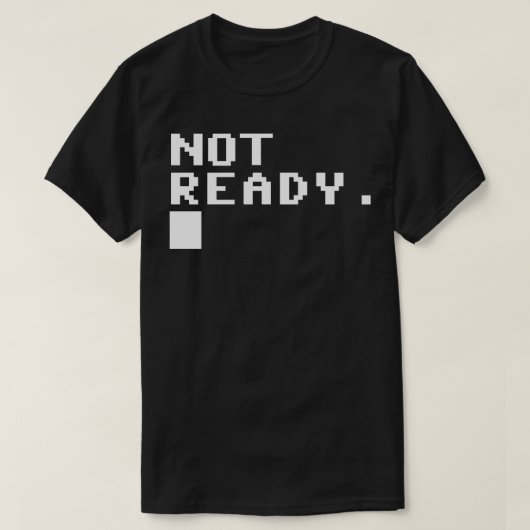 T-shirt Non prêt (Design devant)