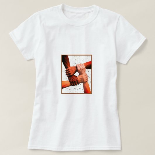 T-shirt Non-racisme (Design devant)