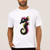 T-shirt Non Seahorse florissant (Devant)