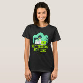 T-shirt Non testée Programmation informatique non effectué (Devant entier)