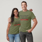 T-shirt Non tous les caps d'usage de héros (Unisexe)