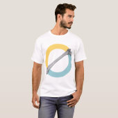 T-SHIRT NON-VERBAL : PIÈCE EN T D'OS (Devant entier)