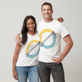 T-SHIRT NON-VERBAL : PIÈCE EN T D'OS (Unisexe)
