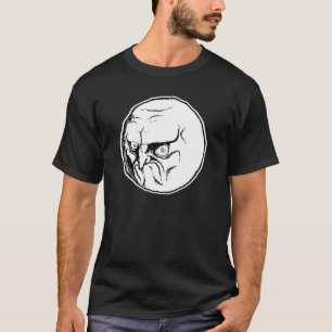 T-shirt NON Visage de rage