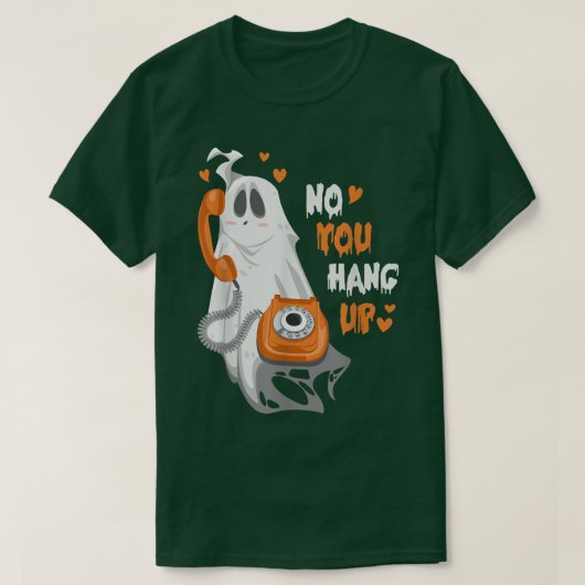 T-shirt Non, Vous Avez Suspendu Funny Halloween Couple Gho (Design devant)