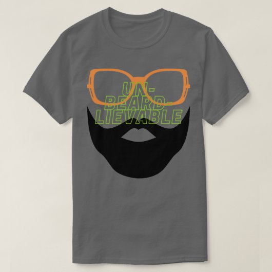 T-shirt NonBEARDlievable Beard (Design devant)