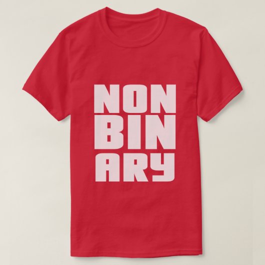 T-SHIRT NONBINARY (Design devant)