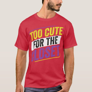 T-shirt NonBinary Too Cute pour le Closet LGBT Enby Non Bi