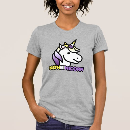 T-shirt Nonbinicorne (Devant)