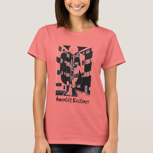 T-shirt Nonentité Existence (Devant)
