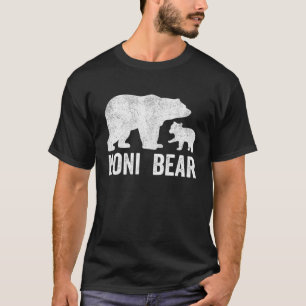 T-shirt Noni Bear Mothers Day S, Amusant Cub Kid Italien G