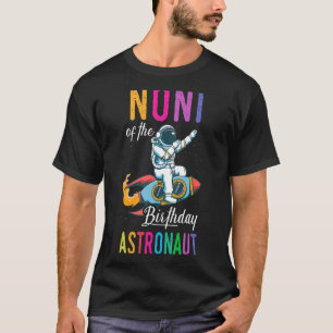 T-shirt Noni De L'Anniversaire Astronaut Espace Anniversai