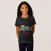T-Shirt Nonna Clause Cute Art - Noël (Devant entier)