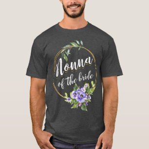 T-shirt Nonna de la mariée mariage shower de mariage Nonna