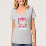 T-shirt Nonna Of The Birthday Girl Dog Paw Bday Party<br><div class="desc">Nonna Of The Birthday Girl Dog Paw Bday Party Celebration Gift. Perfect gift for your dad,  mom,  papa,  men,  women,  friend and family members on Thanksgiving Day,  Christmas Day,  Mothers Day,  Fathers Day,  4th of July,  1776 Independent day,  Veterans Day,  Halloween Day,  Patrick's Day</div>