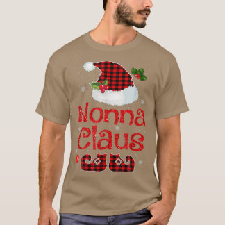 T-shirt Nonna Santa Clause Casquette Noël Père Noël Famill