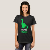 T-shirt Nonni-saurus Dino Dinosaure Nonnisaurus (Devant entier)