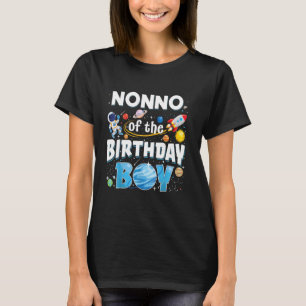 T-shirt Nonno de la famille d'astronautes garçon anniversa