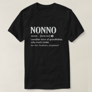 T-shirt Nonno Definition Funny Meaning Cool Grandpa Poison