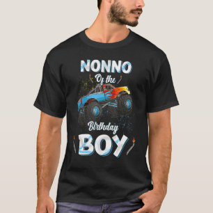 T-shirt Nonno Of The Birthday Boy Monster Truck Bday Men G