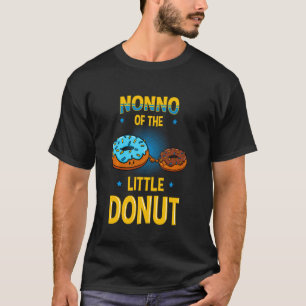 T-shirt Nonno Of The Little Donut Genre Révéler Baby Showe